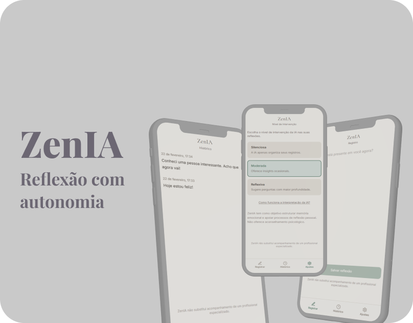 ZenIA - Estruturando memória emocional e apoiando processos de reflexão pessoal