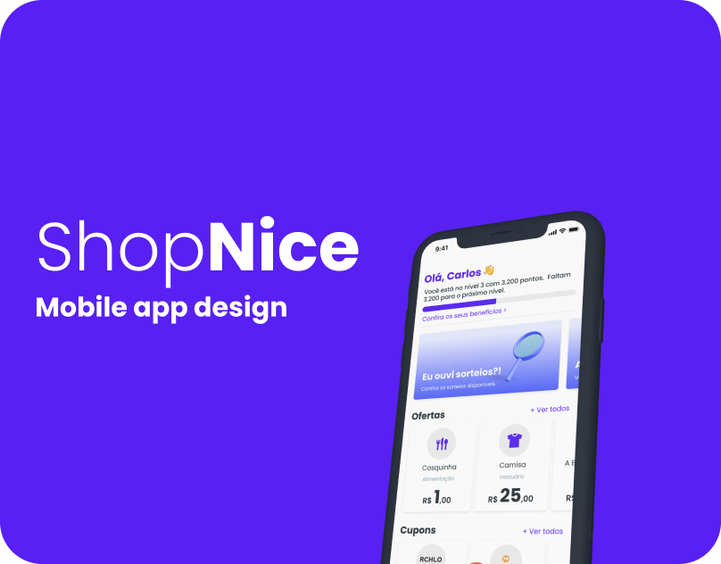 UX/UI Design - ShopNice